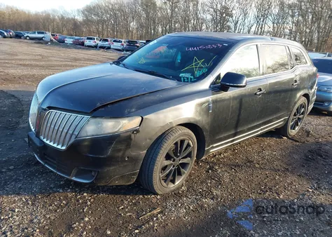 2010 Lincoln Mkt Ecoboost z USA, uszkodzony, nr VIN 2LMHJ5AT3ABJ06786